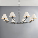 Old Bronze Stacey Chandelier 52.25" by Hudson Valley, view 2