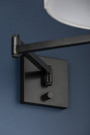 Old Bronze Sammy Wall Sconce 12.5" by Hudson Valley, view 6