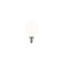 E12 G16.5 Matte White LED Bulb, 4-Pack by Hudson Valley, view 2