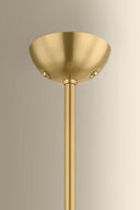 Aged Brass Bleecker Pendant 11" by Hudson Valley, view 3