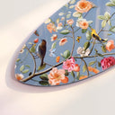 Blooming Dusty Blue Acrylic Surfboard