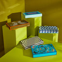 Op Art Backgammon Set
