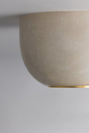 Aged Brass Bains Corner Flush Mount 5" by Hudson Valley, view 2