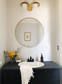 Aged Brass Barron Bath And Vanity 18.5" by Hudson Valley, view 5