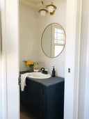 Aged Brass Barron Bath And Vanity 18.5" by Hudson Valley, view 4