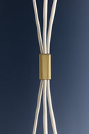 Aged Brass Baudette Pendant 14.25" by Hudson Valley, view 4
