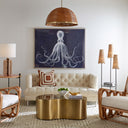 Brass Kidney Large Table