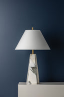 Aged Brass Benicia Table Lamp 19.25" by Hudson Valley, view 3