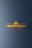 Aged Brass Berun Picture Light 28.25" by Hudson Valley, view 3