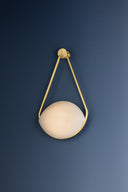 Aged Brass Blaina Wall Sconce 10.5" by Hudson Valley, view 6