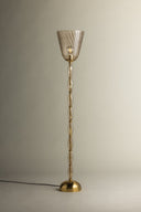 Aged Brass Bleecker Floor Lamp 11" by Hudson Valley, view 6