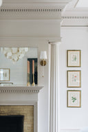 Aged Brass Blixen Wall Sconce 6" by Hudson Valley, view 7