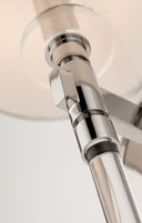 Polished Nickel Blixen Wall Sconce 6" by Hudson Valley, view 3