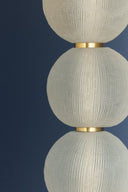 Aged Brass Bloomvale Wall Sconce 7.75" by Hudson Valley, view 3