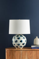 White Blue Point Table Lamp 16" by Hudson Valley, view 3