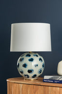 White Blue Point Table Lamp 16" by Hudson Valley, view 2