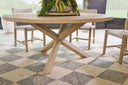 Boca Outdoor 63" Round Dining Table