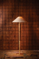 Aged Brass Bohicket Floor Lamp 28" by Hudson Valley, view 3