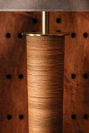 Aged Brass Bohicket Floor Lamp 28" by Hudson Valley, view 4