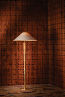 Aged Brass Bohicket Floor Lamp 28" by Hudson Valley, view 2