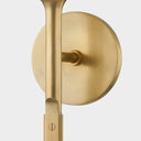 Aged Brass Brewster Wall Sconce 4.75" by Hudson Valley, view 3