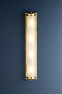 Aged Brass Bristol Bath And Vanity 5" x 30" by Hudson Valley, view 3
