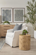 Burl Accent Table