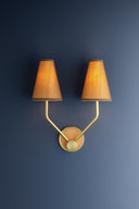Aged Brass Buskirk Wall Sconce 15" by Hudson Valley, view 3