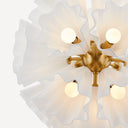 Aged Brass Capri Chandelier 24" by Hudson Valley, view 6