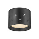 Distressed Bronze Edisto Flush Mount 4.5" by Hudson Valley