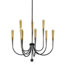Gradient Brass Adley Chandelier 39.75" by Hudson Valley