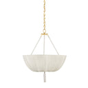 Aged Brass Carolina Pendant 22" by Hudson Valley