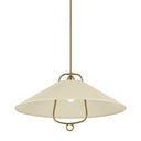 Historic Bronze Pawley Pendant 23.5" by Hudson Valley
