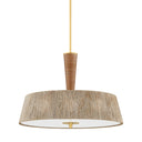Aged Brass George Pendant 30" by Hudson Valley