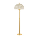 Aged Brass Palmetto Floor Lamp 20" by Hudson Valley