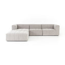 LANGHAM CHANNELED 3-PIECE SECTIONAL
