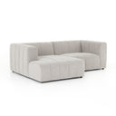 LANGHAM CHANNELED 2-PIECE SECTIONAL