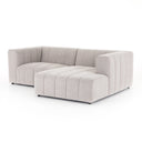 LANGHAM CHANNELED 2-PIECE SECTIONAL