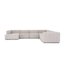 LANGHAM CHANNELED 6-PIECE SECTIONAL