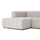 LANGHAM CHANNELED 5-PIECE SECTIONAL