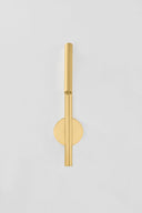 Aged Brass Circleville Wall Sconce 5.25" by Hudson Valley, view 3