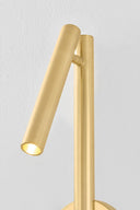 Aged Brass Circleville Wall Sconce 5.25" by Hudson Valley, view 4