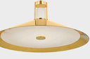 Aged Brass Clermont Pendant 20" by Hudson Valley, view 2
