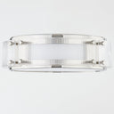 Polished Nickel Clifford Flush Mount 14" by Hudson Valley, view 3