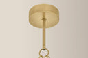 Vintage Brass Corda Linear 58" by Corbett Lighting, view 2