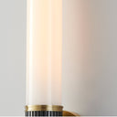 Aged Brass and Distressed Bronze Crewe Wall Sconce 5" x 14.5" by Hudson Valley, view 5
