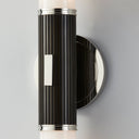 Polished Nickel Crewe Wall Sconce 5" x 26.25" by Hudson Valley, view 4