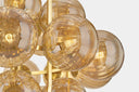 Vintage Polished Brass Cronus Chandelier 44.5" by Corbett Lighting