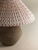 Gathered Wide Taper Shade 22" x 10" (PSD-003-02) by Hudson Valley, view 13