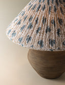 Gathered Wide Taper Shade 22" x 10" (PSD-003-01) by Hudson Valley, view 8